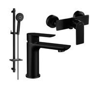 Mexen Alfa Conjunto de ducha DQ40, negro - 745704DQ40-70 5237 5907709182745