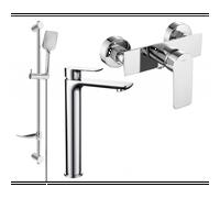 Mexen Alfa DF62 conjunto de ducha, cromo - 745714DF62-00 5292 5907709183476