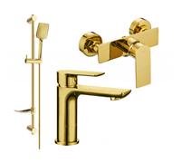 Mexen Alfa DF62 conjunto de ducha, dorado - 745704DF62-50 5248 5907709182875