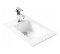 Mexen Alir lavabo empotrado en encimera 34 x 55 cm, blanco - 25503400 2286 5903163382066
