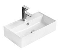 Mexen Alisa lavabo de sobreponer 55 x 32 cm, blanco - 21745500 1338 5903163381786