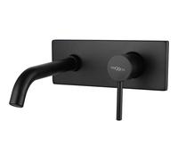 Mexen Alma grifo de lavabo empotrado, negro - 75115-70 1430 5903163389508