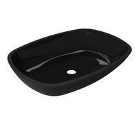 Mexen Araks lavabo sobre encimera de vidrio 54 x 39 cm, negro - 24155470 16260 5907709159365