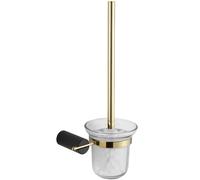Mexen Aron cepillo de baño, negro/dorado - 7088150-57 5130 5907709172005