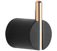 Mexen Aron gancho para toalla, negro/oro rosa - 7088135-67 5109 5907709171855