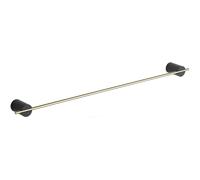 Mexen Aron percha para toallas, negro/oro - 7088124-57 5090 5907709171688