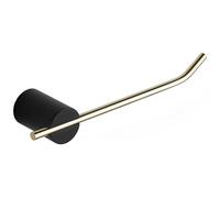 Mexen Aron soporte para papel higiénico, negro/dorado - 7088133-57 5104 5907709171800