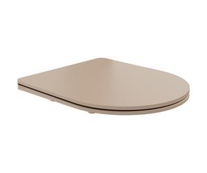 Mexen asiento de cierre suave slim, duroplast, capuchino mate - 39740064 53141 5905315393784