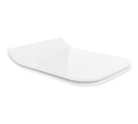 Mexen asiento de inodoro de caída lenta slim, duroplast, blanco brillante - 39080100 5269 5907709112445