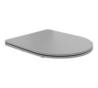 Mexen asiento de inodoro de cierre suave slim, duroplast, gris claro mate - 39740061 53144 5905315393814