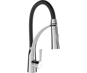Mexen Aster grifo de cocina, cromo/negro - 73450-07 2014 5907709111912