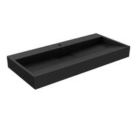 Mexen Ava lavabo sobre encimera de conglomerado 1/O 100 x 46 cm, negro - 23011071 16437 5907709158726
