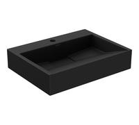 Mexen Ava lavabo sobre encimera de conglomerado 1/O 50 x 38 cm, negro - 23015071 16426 5907709158511