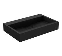 Mexen Ava lavabo sobre encimera de conglomerado B/O 60 x 38 cm, negro - 23016070 16452 5907709158542