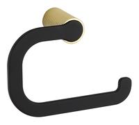 Mexen Base soporte para papel higiénico, negro/dorado - 7088233-57 15822 5907709155534