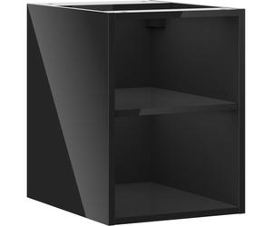 Mexen Box-A armario abierto con balda de 35 cm, negro brillo - 91AX2-0350-470-0-70 57020 5905315943422