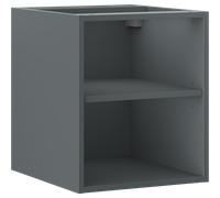 Mexen Box-A armario abierto con estante 40 cm, grafito mate - 91AX2-0400-470-0-66 57016 5905315942647