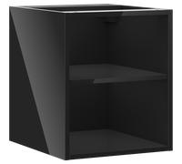 Mexen Box-A armario abierto con estante 40 cm, negro brillante - 91AX2-0400-470-0-70 57021 5905315943439
