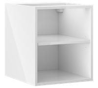 Mexen Box-A armario abierto con estante de 40 cm, blanco brillo - 91AX2-0400-470-0-00 57001 5905315940278