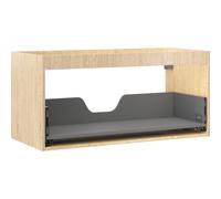 Mexen Box-A cuerpo de gabinete suspendido para lavabo 100 cm, 1 cajón, roble - 91AX0-1000-470-1-81 56458 5905315466570