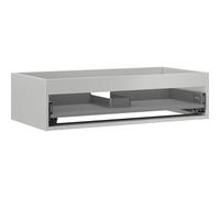Mexen Box-A cuerpo de mueble de lavabo 90 cm, 1 cajón, gris mate - 91AX0-0900-235-1-62 56685 5905315941633