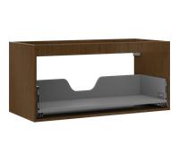 Mexen Box-A cuerpo del mueble de baño 100 cm, 1 cajón, nogal - 91AX0-1000-470-1-86 56482 5905315466891