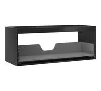 Mexen Box-A cuerpo del mueble de baño 120 cm, 1 cajón, negro mate - 91AX0-1200-470-1-71 56450 5905315944078