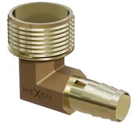 Mexen BRASS conector para manguera codo de latón 1/2 GZ x 10 mm - W97423-1210 82814 5905315937483