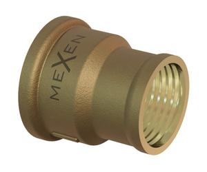 Mexen BRASS manguito reductor de latón 1/2 GW x 3/8 GW - W97406-1238 82203 5905315935731