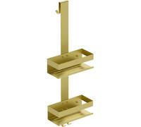 Mexen Brin-2 cesta de baño con gancho, dorado cepillado - 70A8842-55 95082 5905315741202