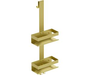 Mexen Brin-2 cesta de baño con gancho, dorado cepillado - 70A8842-55 95082 5905315741202