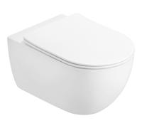 Mexen Carmen 2.0 inodoro Rimless Tornado con asiento de cierre suave slim, duroplast, blanco brillo - 3088L4000T 83190 5905315983763