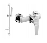 Mexen Caro DF72 grifo de ducha con juego de ducha, cromo - 74664DF72-00 5408 5907709188440