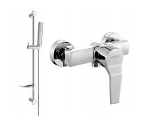 Mexen Caro DF72 grifo de ducha con juego de ducha, cromo - 74664DF72-00 5408 5907709188440