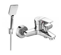 Mexen Caro R62 grifo de bañera con conjunto de ducha, cromo - 74663R62-00 5410 5907709188464