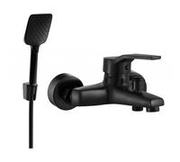 Mexen Caro R62 grifo de bañera con conjunto de ducha, negro - 74663R62-70 5411 5907709188471