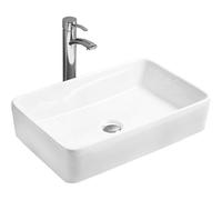 Mexen Catia lavabo sobre encimera de 58 x 37 cm, blanco - 21315800 1236 5903163381205