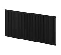 Mexen CH10 Radiador higiénico de panel 600 x 1300 mm, conexión lateral, 812 W, negro - W410H-060-130-70 37466 5905315890153