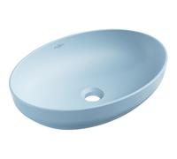 Mexen Cornelia lavabo sobre encimera 50 x 37 cm, azul mate - 21885049 15890 5907709157453