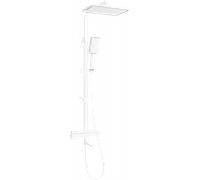 Mexen CQ54 conjunto de baño y ducha con rociador y grifo termostático, blanco/cromo - 779105495-21 2176 5907709142749