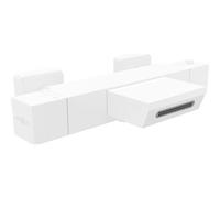 Mexen Cube grifo de bañera termostático, blanco - 77360-20 382 5907709118942