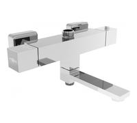 Mexen Cube grifo termostático para bañera y ducha, cromo - 77910-00 443 5907709110977