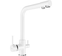 Mexen Duero grifo de cocina, blanco - 671600-20 2139 5907709193277
