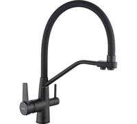 Mexen Duo grifo de cocina, negro - 671701-70 2161 5907709193376