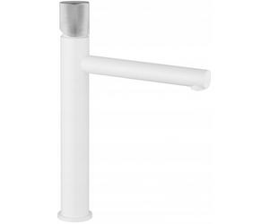 Mexen Elba One grifo de lavabo alto, blanco/cromo - 74111-22 4581 5907709112728