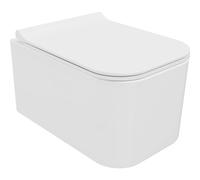 Mexen Elis taza WC Rimless con asiento de cierre suave slim, duroplast, blanco brillo - 30910700 4423 5907709136748
