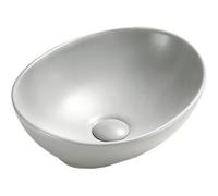 Mexen Elza lavabo de superficie de 40 x 33 cm, platino mate - 21014063 15981 5907709157101