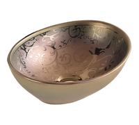 Mexen Elza lavabo sobre encimera 40 x 33 cm, dorado - 21014053 1150 5907709191464