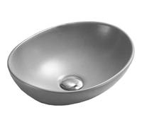 Mexen Elza lavabo sobre encimera 40 x 33 cm, gris claro mate - 21014061 1153 5903163389713