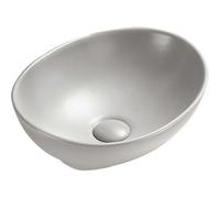 Mexen Elza lavabo sobre encimera 40 x 33 cm, gris mate - 21014067 15984 5907709157125